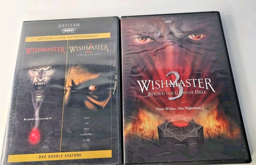 Wishmaster horror movie dvds - wishmaster,
